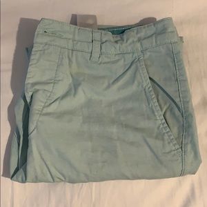 H&M light blue shorts.